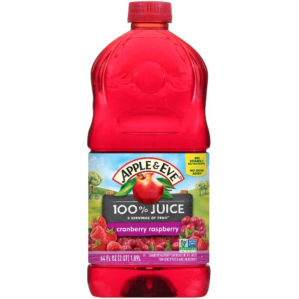 Apple & Eve Cranberry Raspberry Apple Juice, Plastic Bottle