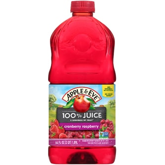 Apple & Eve Cranberry Raspberry Apple Juice, Plastic Bottle