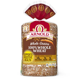 Arnold 100% Whole Wheat Bread 