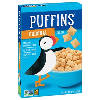 Barbara's Bakery Puffins Cereal, Original