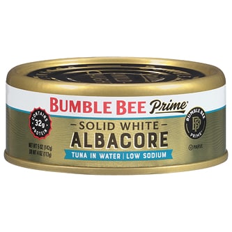 Bumble Bee Prime Fillet Low Sodium Solid White Albacore in Water