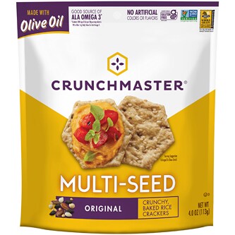 Crunchmaster Gluten-Free Multi-Seed Crackers, Original
