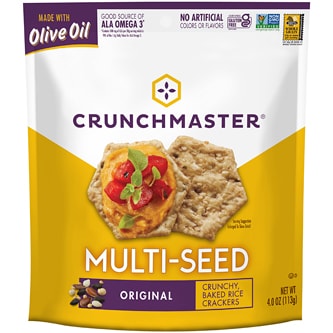 Crunchmaster Gluten-Free Multi-Seed Crackers, Original