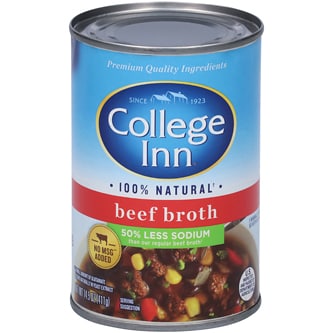 College Inn Fat Free and Lower Sodium Beef Broth