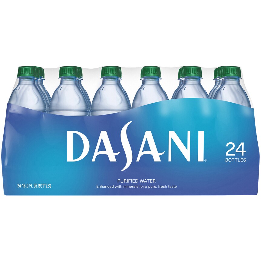 Dasani Purified Water, Plastic Bottles