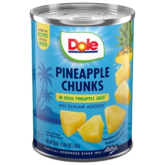 Dole Pineapple Chunks in Juice