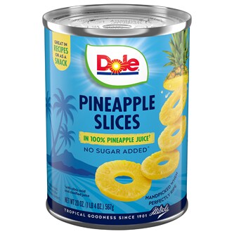 Dole Pineapple Slices in Juice