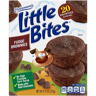 Entenmann's Little Bites, Fudge Brownies