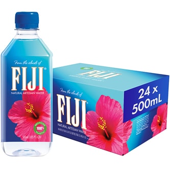 FIJI Natural Artesian Water, Plastic Bottles