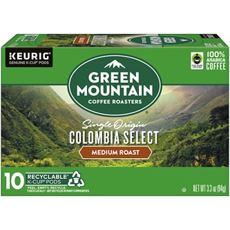 Green Mountain Coffee Colombian Fair Trade Select, K-Cups