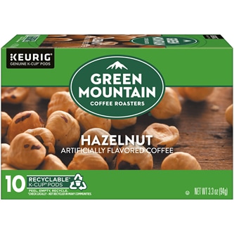 Green Mountain Coffee Hazelnut, K-Cups