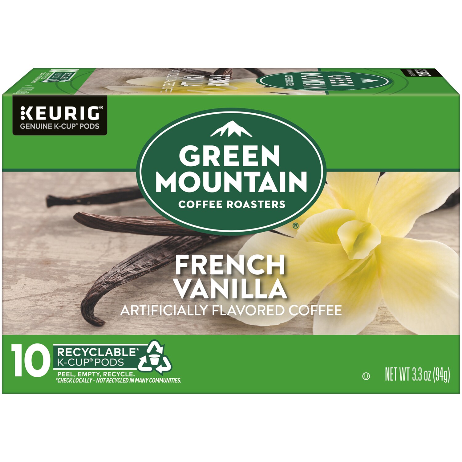 Green Mountain Coffee French Vanilla, K-Cups