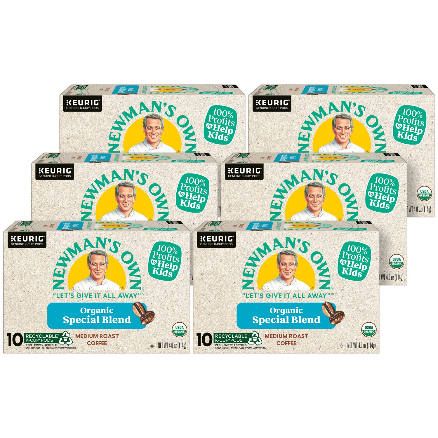 Newman's Own Special Blend Coffee, K-Cups, Case