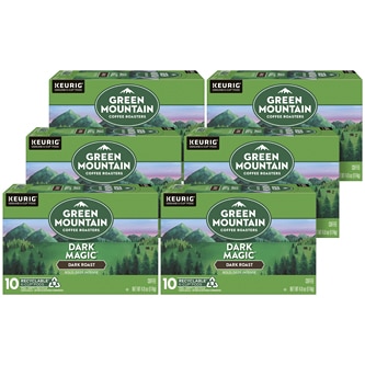 Green Mountain Coffee Dark Magic, K-Cups, Case