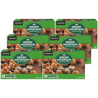 Green Mountain Coffee Hazelnut, K-Cups, Case