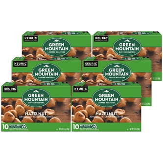 Green Mountain Coffee Hazelnut, K-Cups, Case