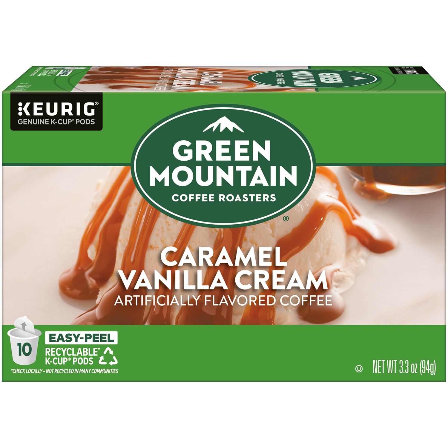 Green Mountain Coffee Caramel Vanilla Cream, K-Cups