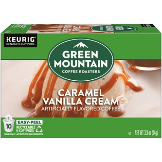 Green Mountain Coffee Caramel Vanilla Cream, K-Cups