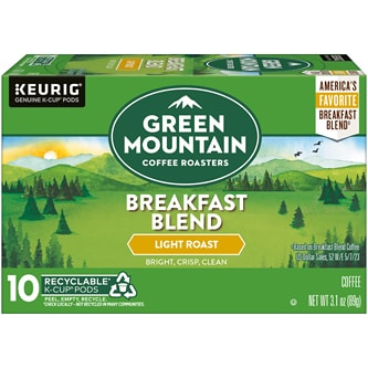 Green Mountain Coffee Breakfast Blend, K-Cups