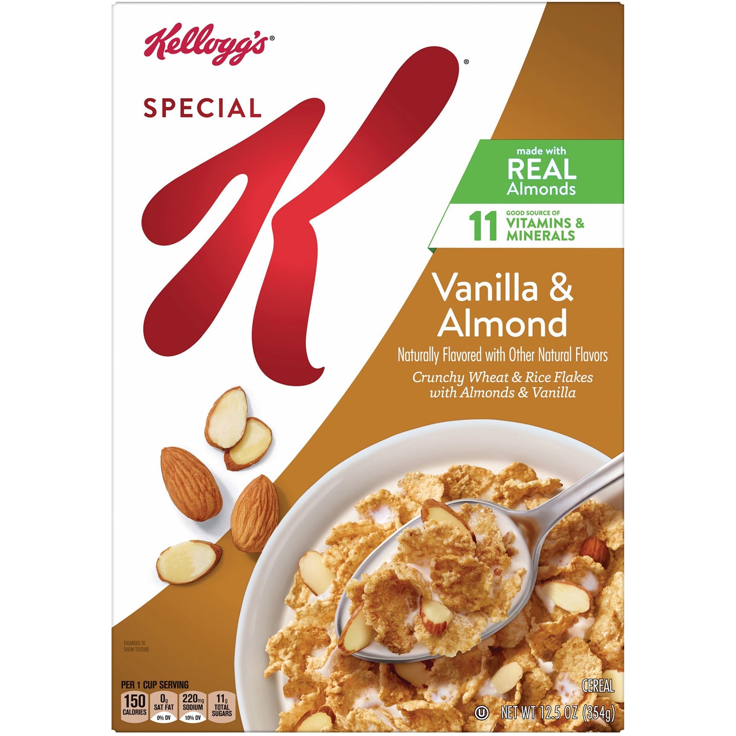 Kellogg's Special K Cereal, Vanilla Almond