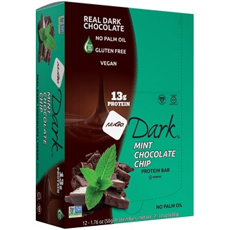 NuGo Dark Bars, Gluten-Free Mint Chocolate Chip