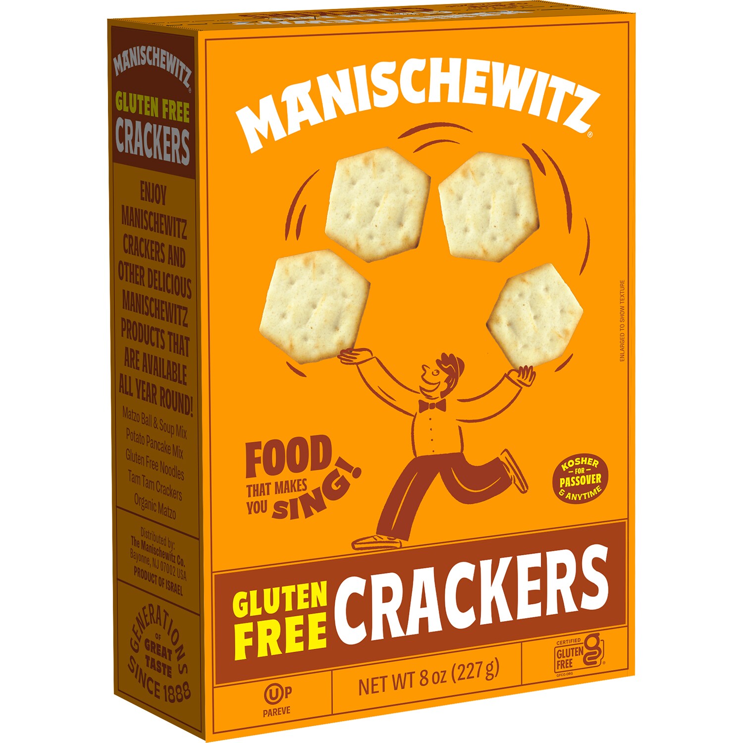 Manischewitz Gluten-Free Crackers, Salted