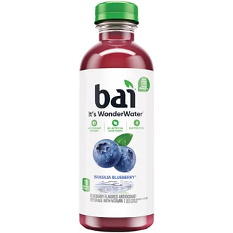 Bai Antioxidant Infusion Drink, Brasilia Blueberry, Plastic Bottle