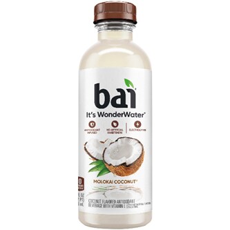 Bai Antioxidant Cocofusion Drink, Molokai Coconut, Plastic Bottle