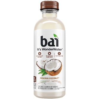 Bai Antioxidant Cocofusion Drink, Molokai Coconut, Plastic Bottle