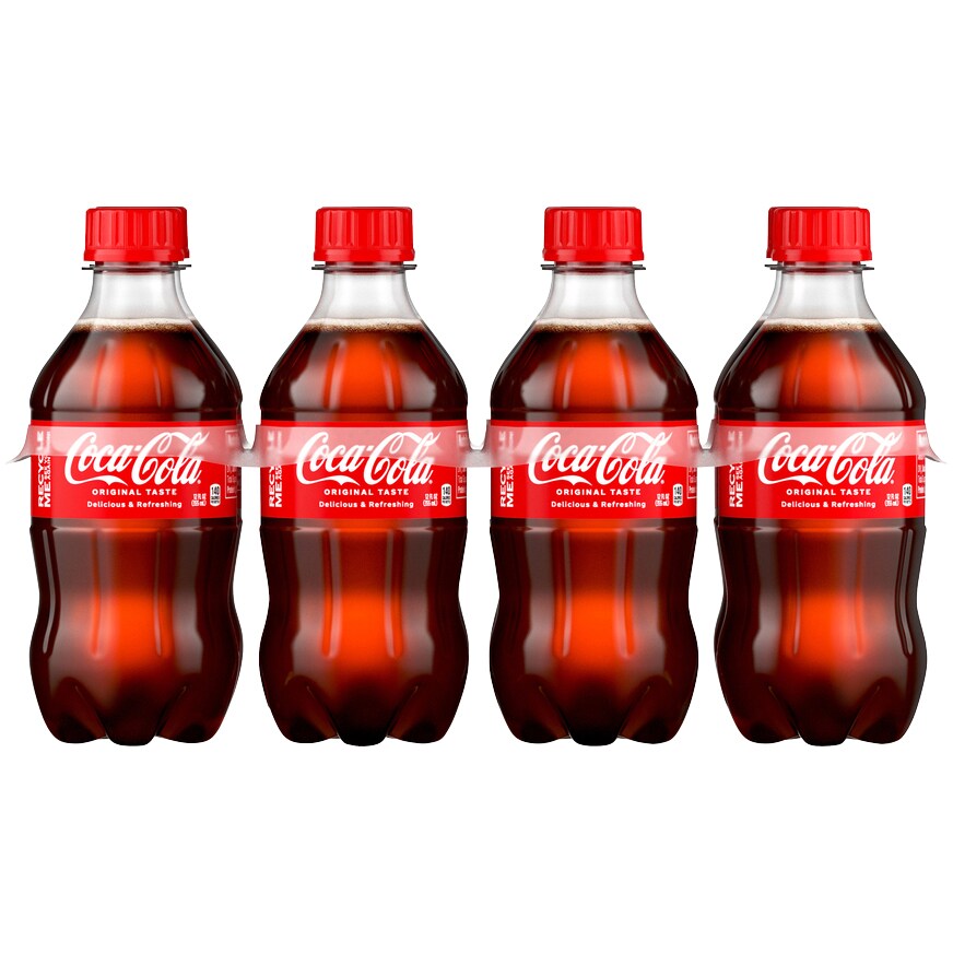 Coca-Cola Cola, Classic, Plastic Bottles