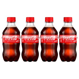Coca-Cola Cola, Classic, Plastic Bottles