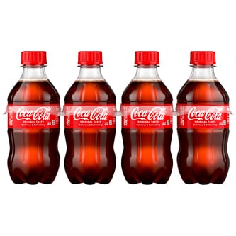 Coca-Cola Cola, Classic, Plastic Bottles