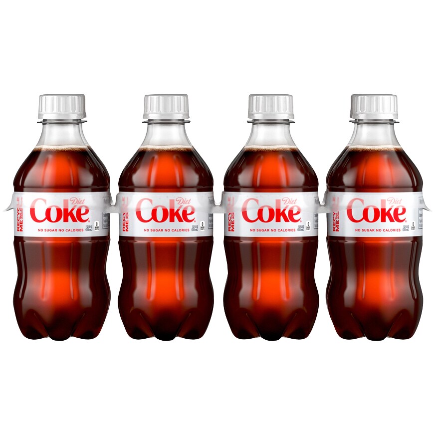 Diet Coke Cola, Plastic Bottles