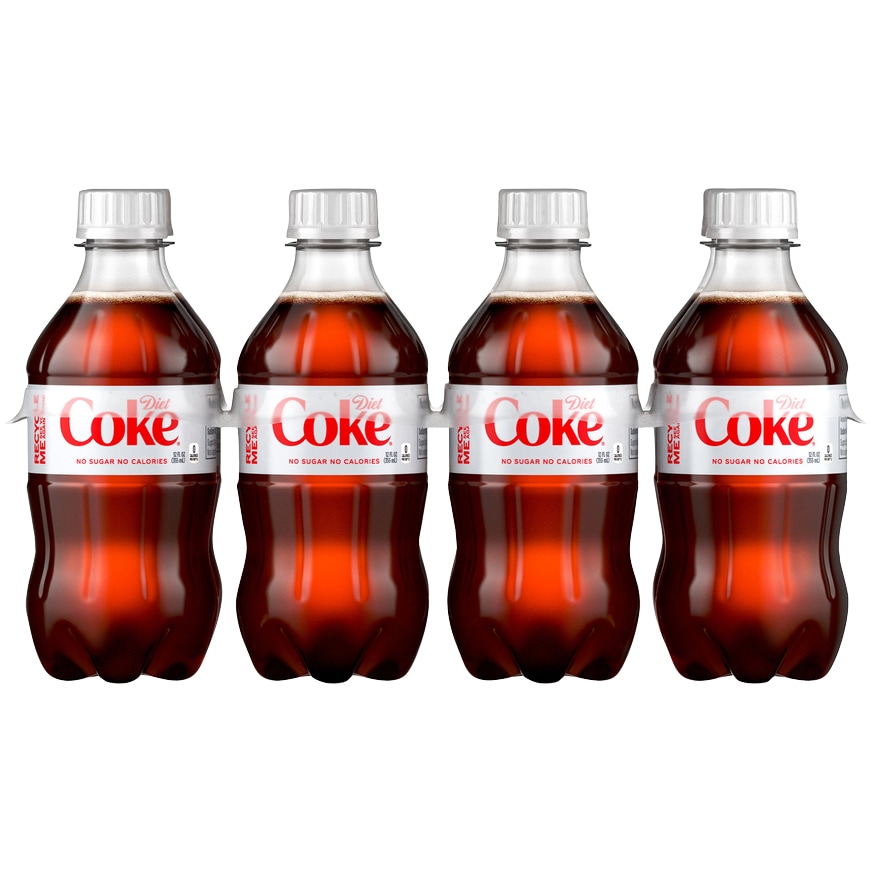 Diet Coke Cola, Plastic Bottles
