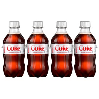 Diet Coke Cola, Plastic Bottles