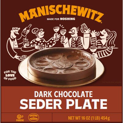 Manischewitz Dark Chocolate Seder Plate