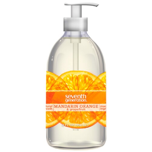 Seventh Generation Natural Hand Wash, Mandarin Orange and Grapefruit
