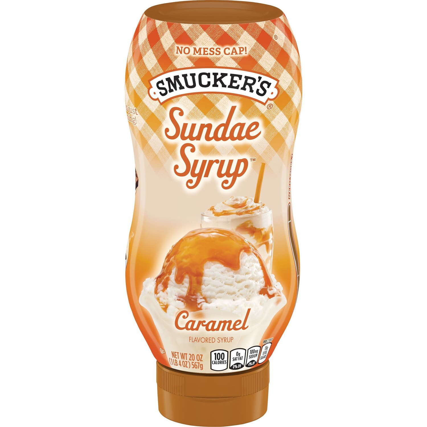 Smucker's Sundae Syrup, Caramel Flavored Syrup
