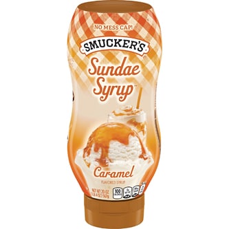 Smucker's Sundae Syrup, Caramel Flavored Syrup