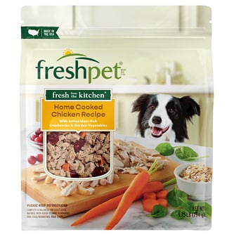 Freshpet Select Fresh From The Kitchen Refrigerated Meals For Dogs, Home Cooked Chicken Recipe