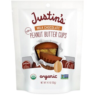 Justin's Mini Peanut Butter Cups, Milk Chocolate