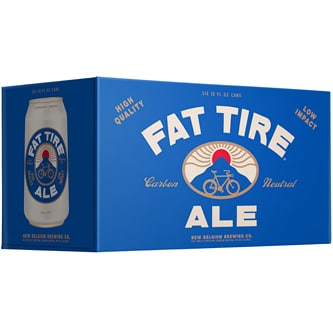 New Belgium Brewing Fat Tire Ale, Cans