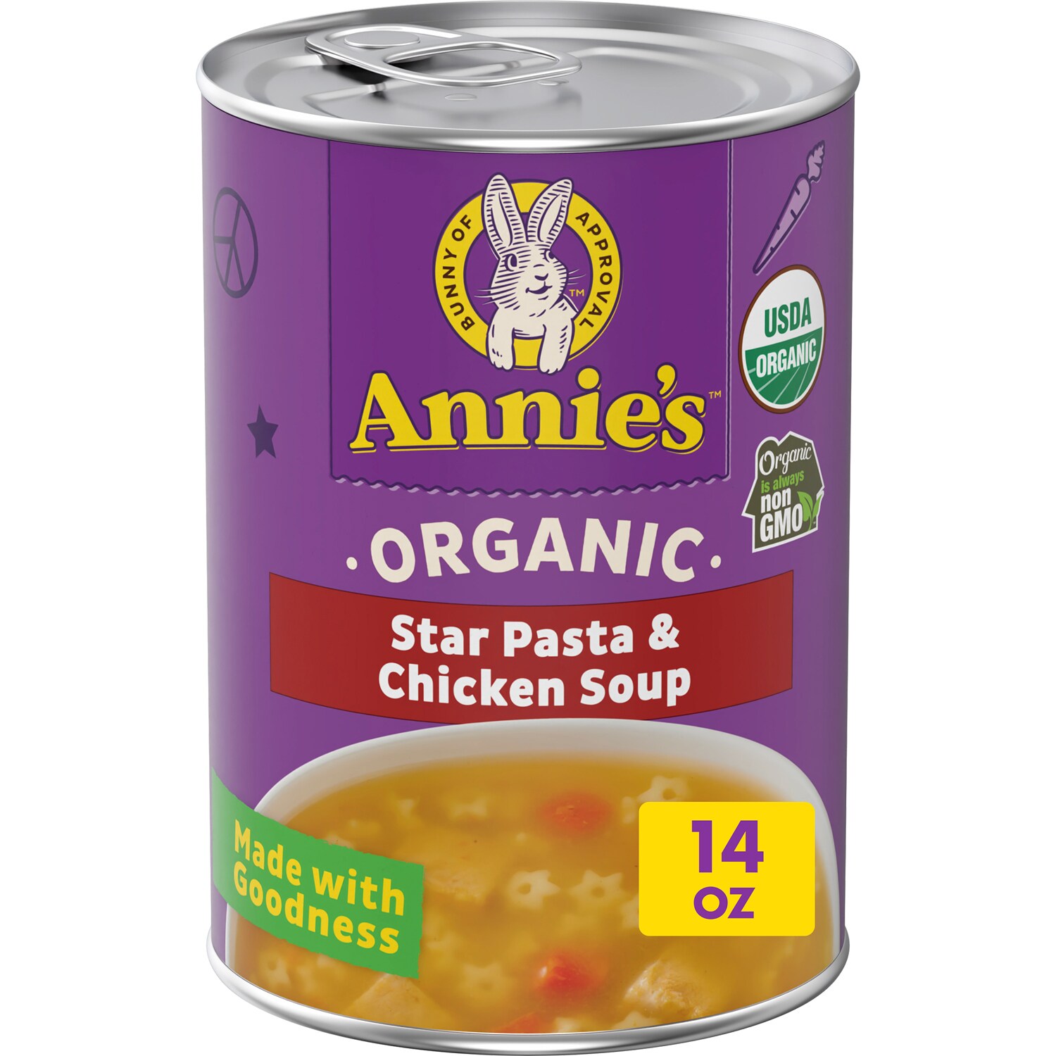 Annie's Organic Soup, Star Pasta & Chicken