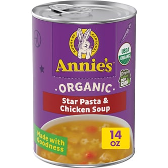 Annie's Organic Soup, Star Pasta & Chicken