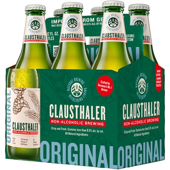 Clausthaler Original Non-Alcoholic Beer, Glass Bottles