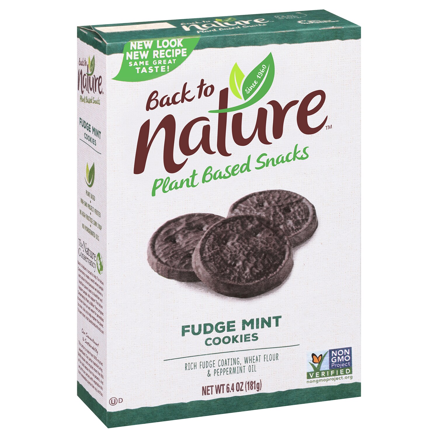 Back to Nature Cookies, Fudge Mint