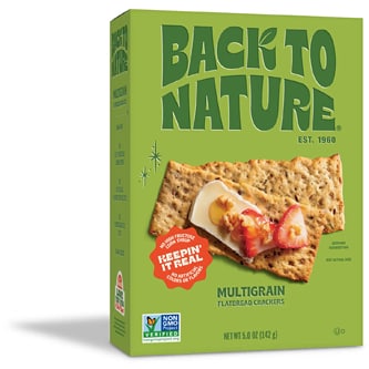 Back to Nature Seeded Flatbread, Multigrain Flax
