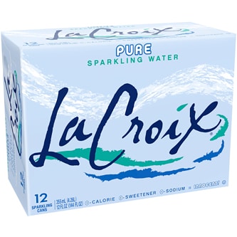 LaCroix Sparkling Water, Pure, Cans