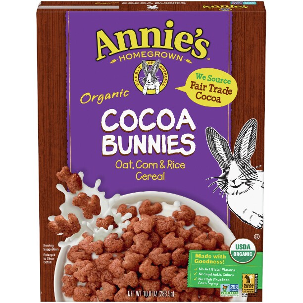 Annie's Organic Cocoa Bunnies Cereal