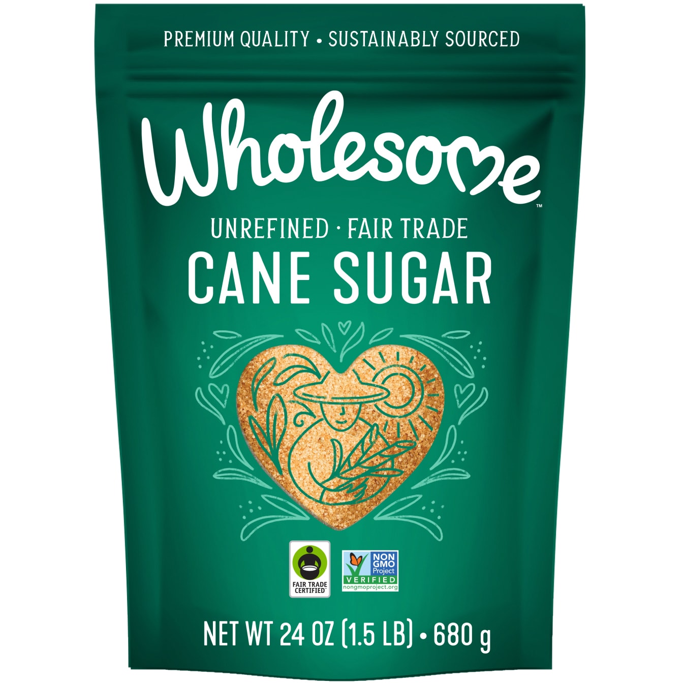 Wholesome Sweeteners Natural Cane Sugar